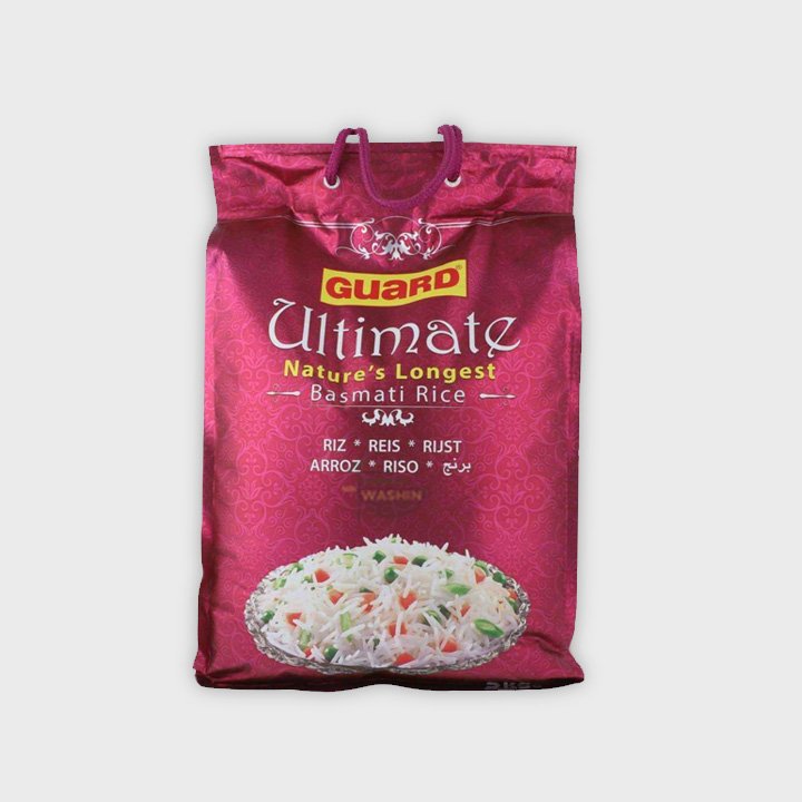 Guard Ultimate Nature's Longest Basmati Rice –5kg
